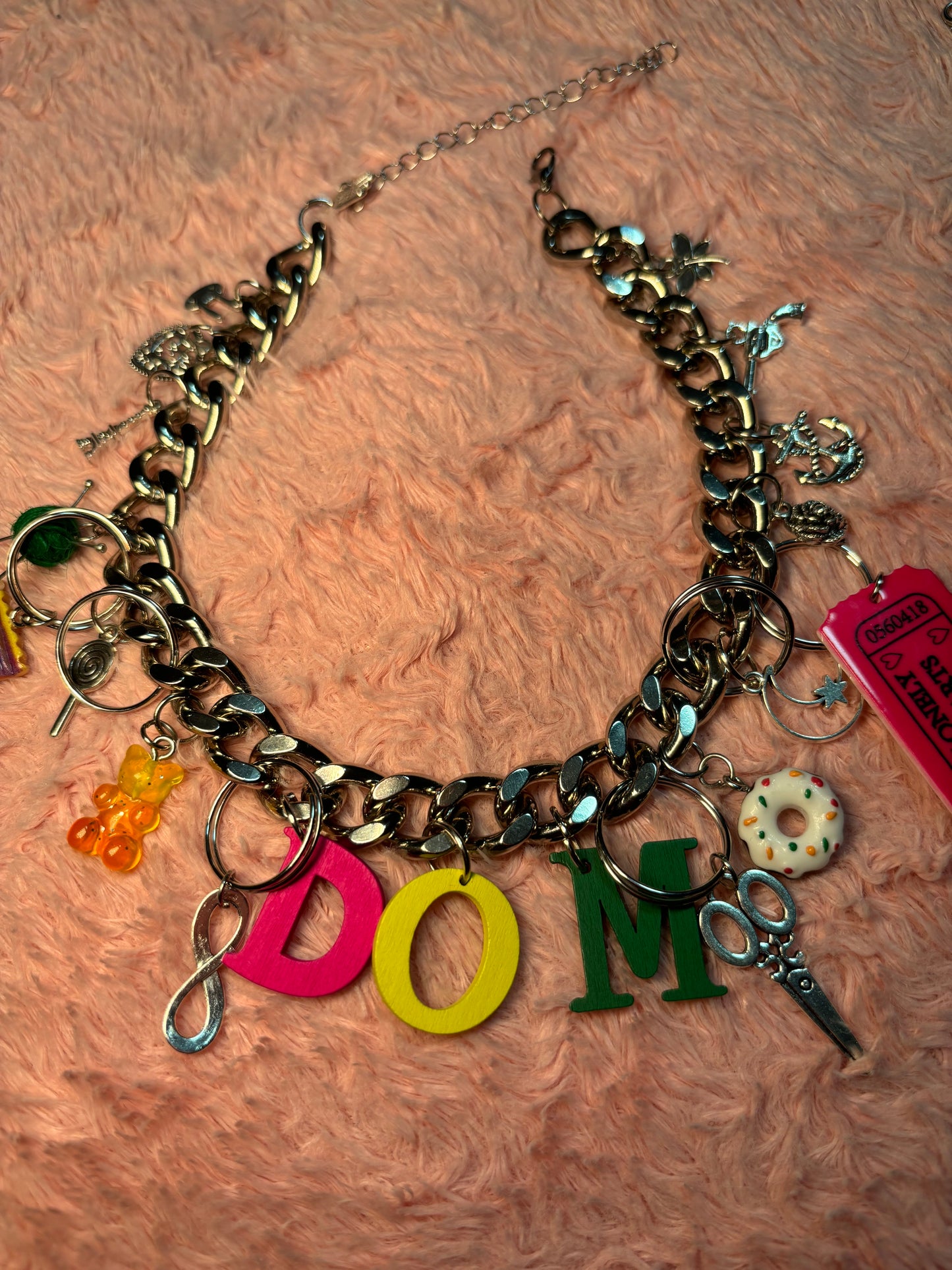 Chunky Charm Necklace