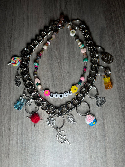 Chunky Necklace  & Choker Set