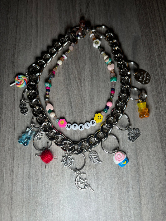 Chunky Necklace  & Choker Set