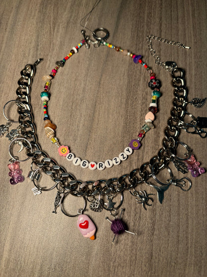 Chunky Necklace  & Choker Set