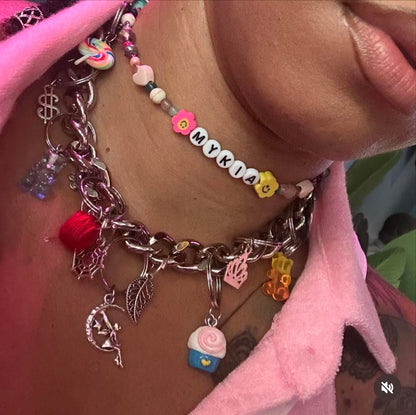 Chunky Necklace  & Choker Set