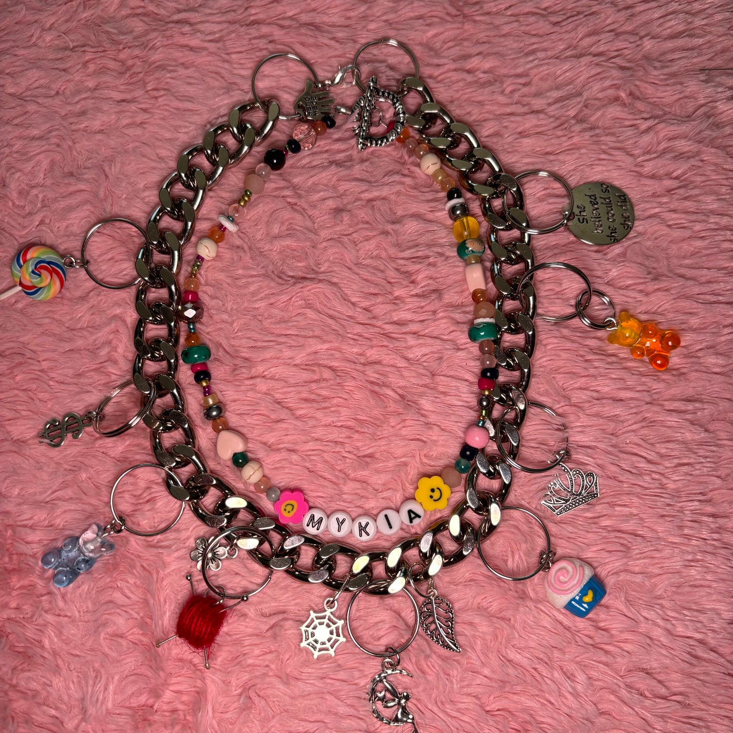 Chunky Necklace  & Choker Set
