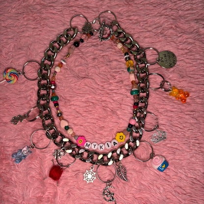 Chunky Necklace  & Choker Set